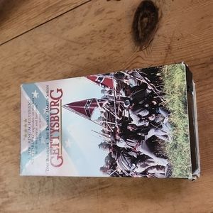 Gettysburg vhs tapes